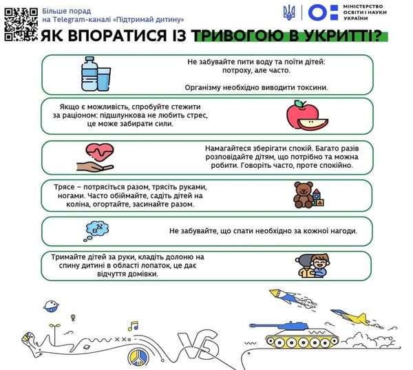 Як підтримати дітей під час війни? Як впоратися із тривогою в укритті?